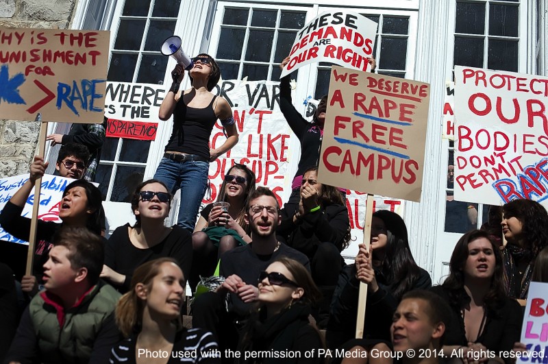 Campus Sexual Assault Protest