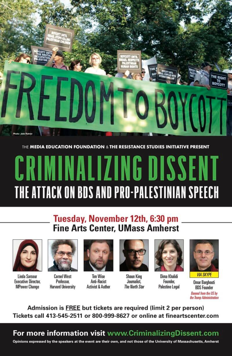 Criminalizing Dissent Poster